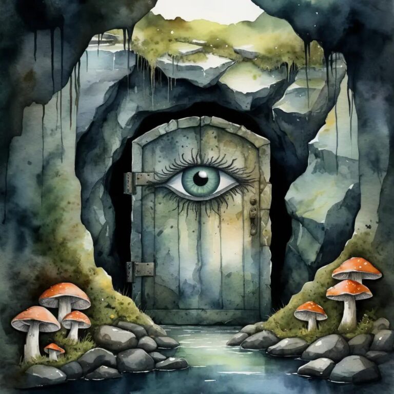 26 - stone door